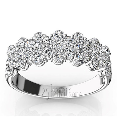 Floating Diamond Anniversary Band  (1 1/6 ct. tw.) - view 7 of 8