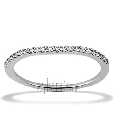 Elegant Prong Set Diamond Matching Band (0.15 ct. tw.) - view 1 of 2