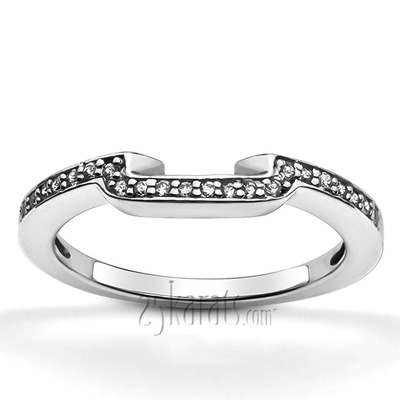 Wrap Around Diamond Matching Band (0.11 ct.tw) - view 2 of 2