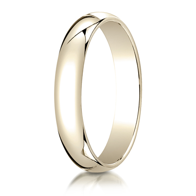 Benchmark Plain Half-Round Dome Wedding Band - view 6