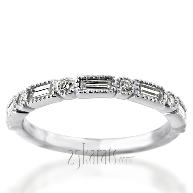 Petite Diamond Wedding Band (3/8 ct. t.w) - view 1