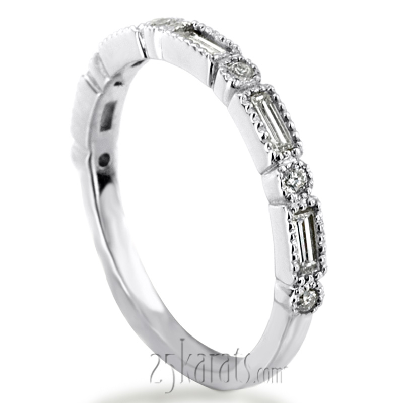 Petite Diamond Wedding Band (3/8 ct. t.w) - view 3