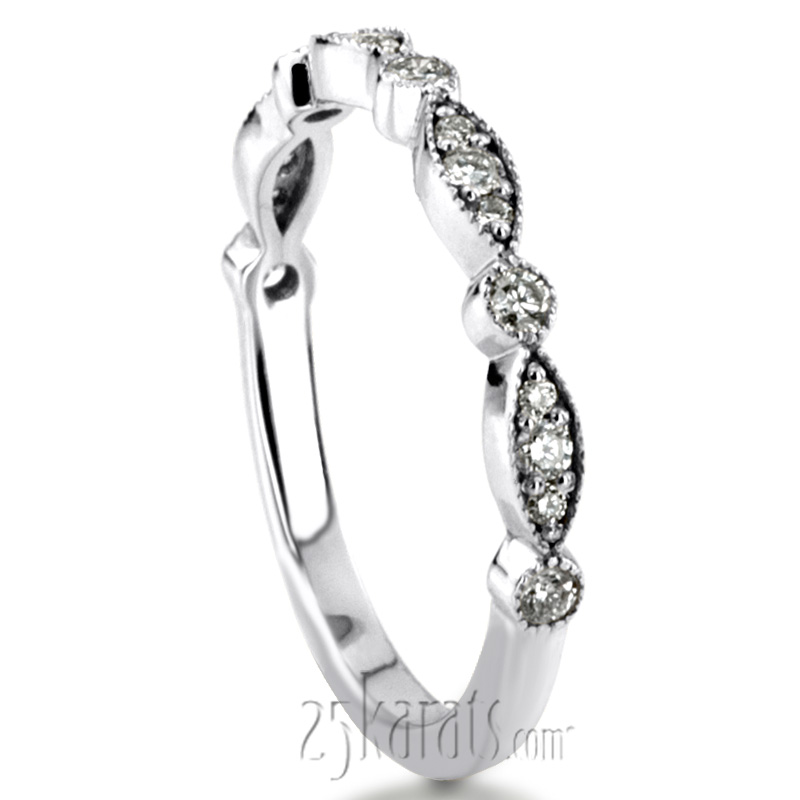 Petite Stackable Diamond Band (1/4 ct. tw.) - view 3