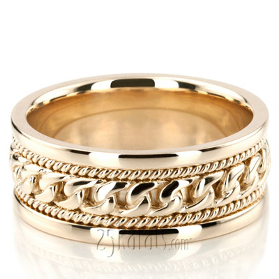 Hand Braided Wedding Band  - view 4 of 4