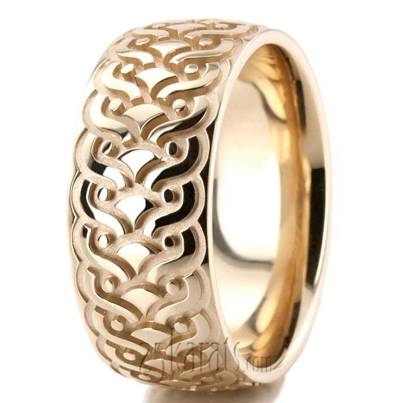 Exclusive Designer Wedding Ring - view 3