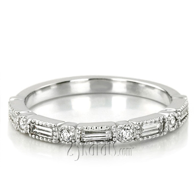 Petite Diamond Wedding Band (3/8 ct. t.w) - view 6 of 6