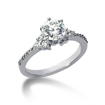 Diamond Engagement Ring (0.25 t.c.w.) - view 4