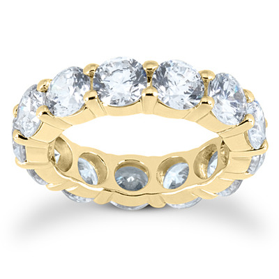 Classic Shared Prong Diamond Eternity Band (4.90 ct. tw.) - view 2