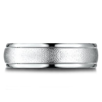 Light Comfort Wired-Finished High Polished Round Edge Carved Design Band - view 3 of 6