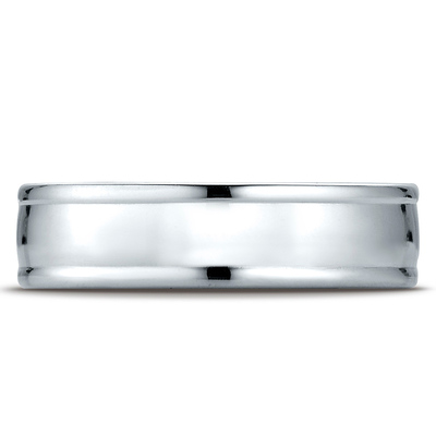 Light Comfort High Polish Finish Round Edge Design Band - view 3 of 6