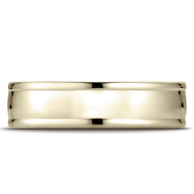 Light Comfort High Polish Finish Round Edge Design Band - view 6 of 6