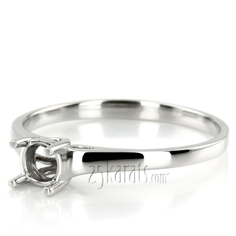 Classic Trellis Solitaire Engagement Ring - view 6