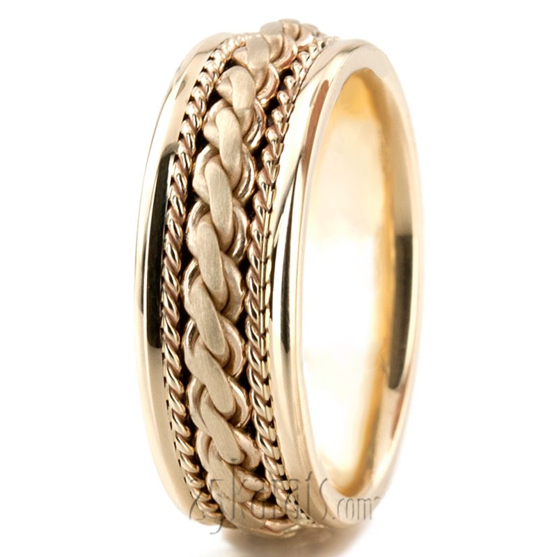 Attractive Handcrafted Wedding Ring - view 5