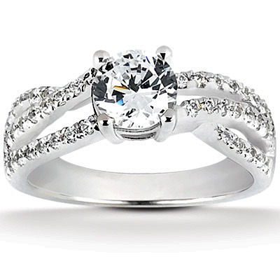 Diamond Engagement Ring (0.30 t.c.w.) - view 4