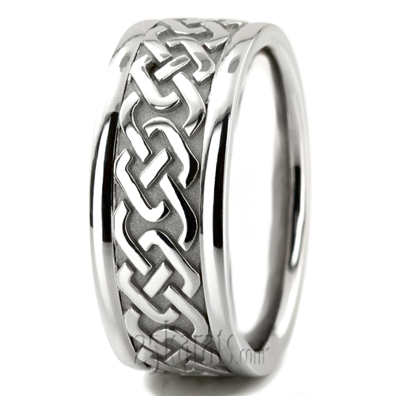 Sailors Celtic Knot Wedding Ring - view 7