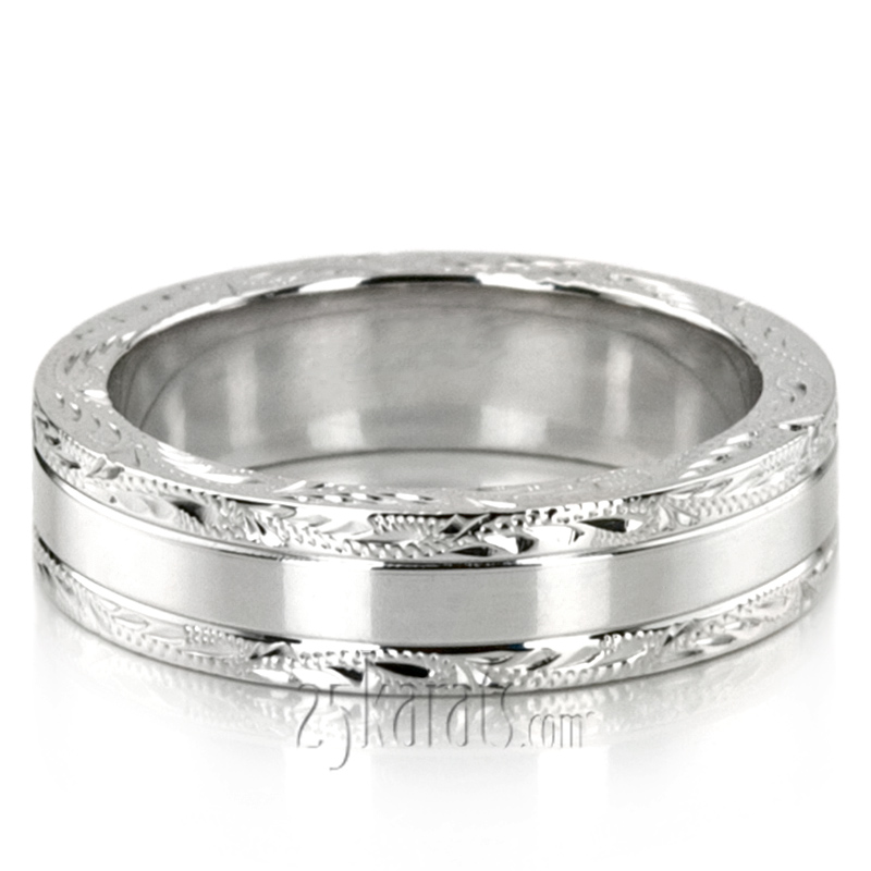 Stylish Fancy Design Wedding Band  - view 10