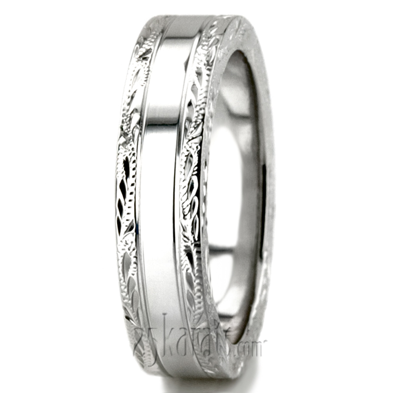 Stylish Fancy Design Wedding Band  - view 11