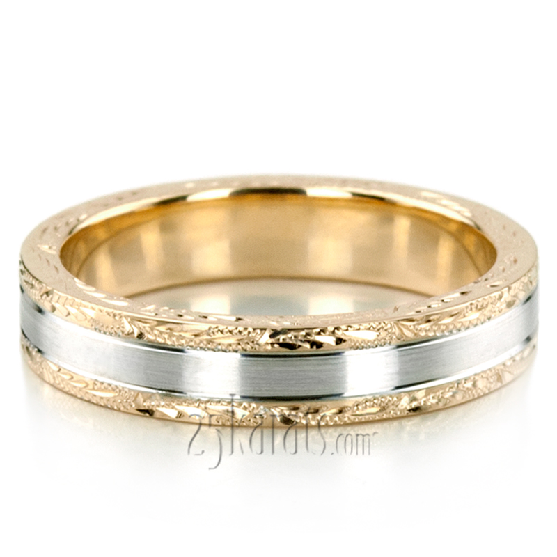 Stylish Fancy Design Wedding Band  - view 12