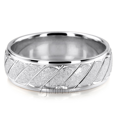 Custom Basic Design Wedding Band  - view 7 of 7