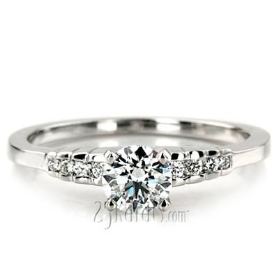 Exquisite Diamond Engagement Ring (0.11 ct. t.w.) - view 3 of 31