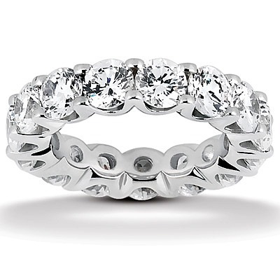 3.40ct Shared-Prong Diamond Eternity Wedding Band - view 1 of 3