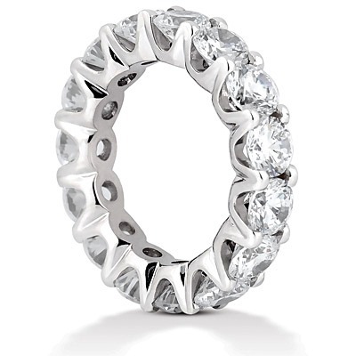 3.40ct Shared-Prong Diamond Eternity Wedding Band - view 3 of 3