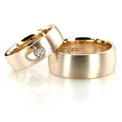 Hearts In Love Diamond Wedding Ring Set - view 4 of 4