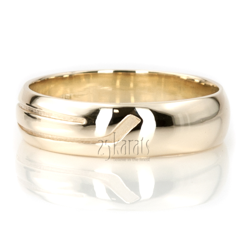 Hockey Stick Design Ring - view 2