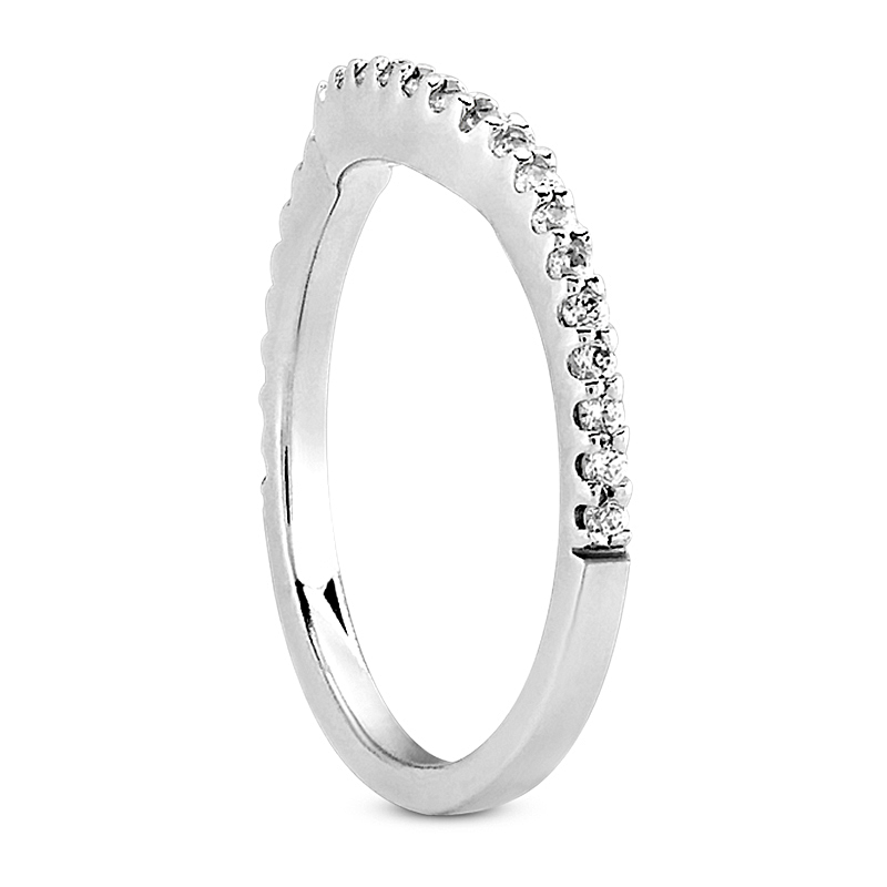 Diamond wedding ring (0.24 ct.tw) - view 2