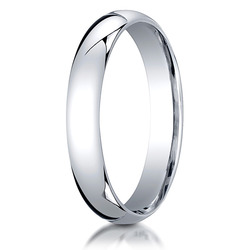 Plain Dome Comfort Fit Wedding Band - view 3