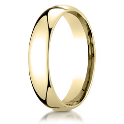 Plain Dome Comfort Fit Wedding Band - view 6 of 12