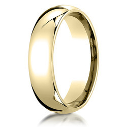 Plain Dome Comfort Fit Wedding Band - view 8 of 12