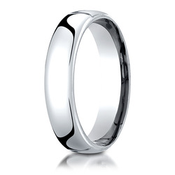 Modern Comfort Fit Wedding Band - view 5