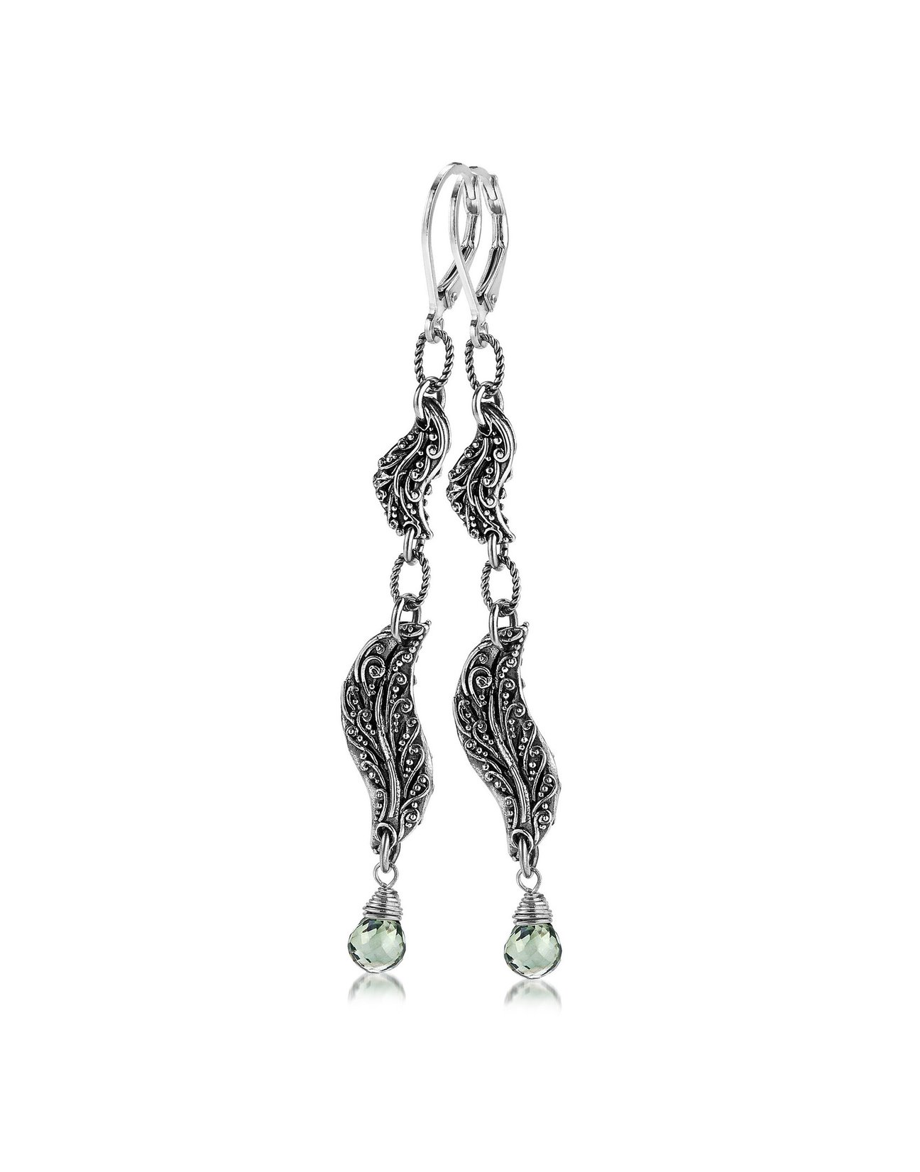 Sterling Silver Earrings - view 2