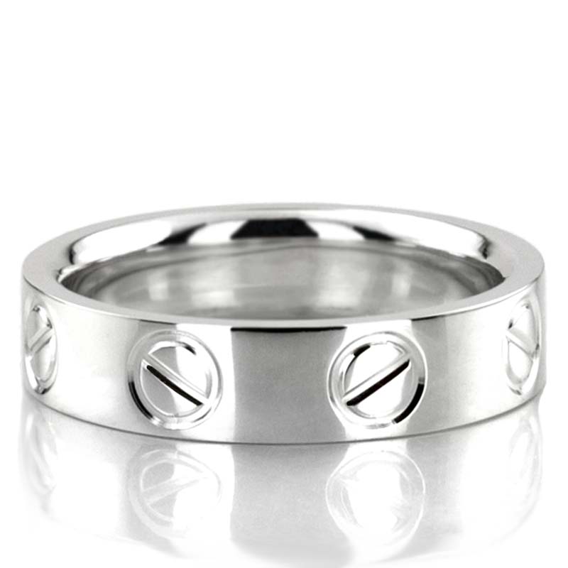 Cartier Inspired Design Wedding Ring Sets - view 2