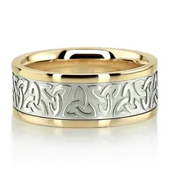 Trinity Celtic Knot Wedding Ring thumbnail 6