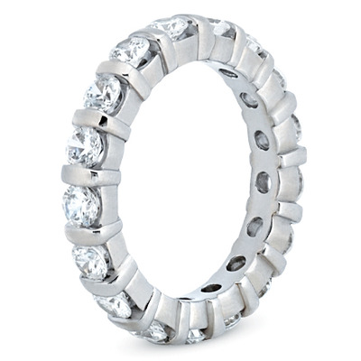 2.25 ct. Diamond Eternity Wedding Band - view 2