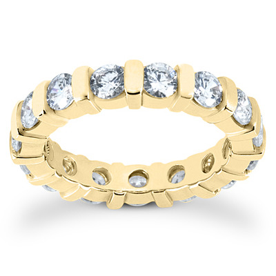 2.80 CT Diamond Eternity Wedding Band - view 3