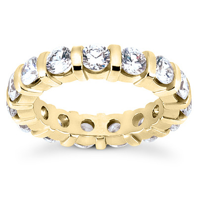 3.50 CT Diamond Eternity Wedding Band - view 3