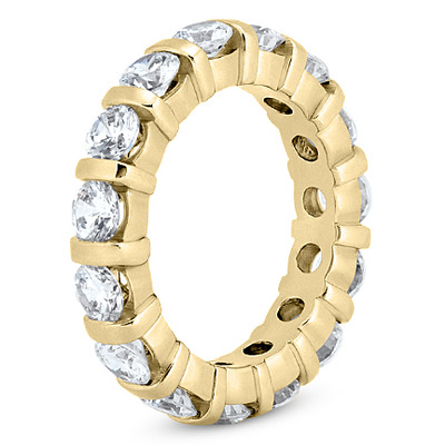 3.50 CT Diamond Eternity Wedding Band - view 4