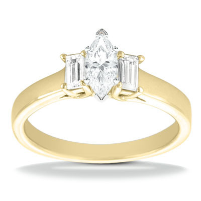 0.50 ct. Diamond Engagement Ring - view 19 of 22