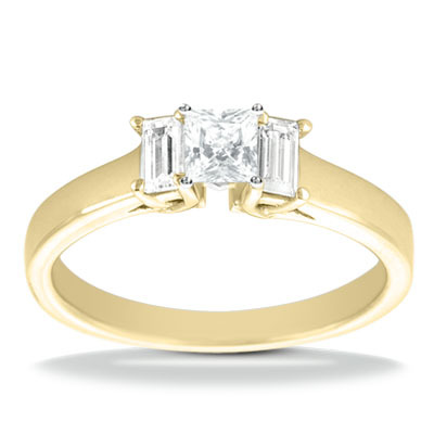 0.50 ct. Diamond Engagement Ring - view 16