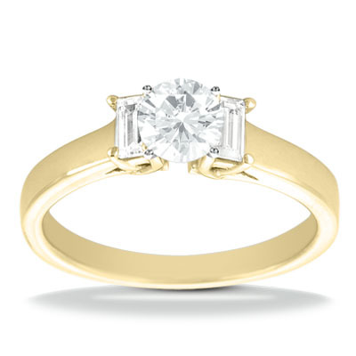 0.50 ct. Diamond Engagement Ring - view 14