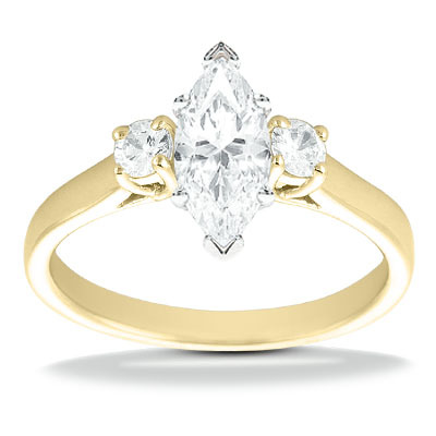 0.20 ct. Round Cut Prong Set Diamond Engagement Ring - view 19