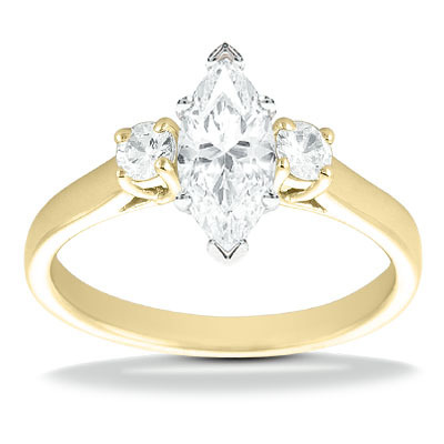 0.20 ct. Round Cut Prong Set Diamond Engagement Ring - view 19 of 22