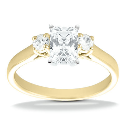 0.20 ct. Round Cut Prong Set Diamond Engagement Ring - view 15