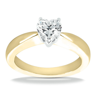 Solitaire Diamond Engagement Ring - view 20