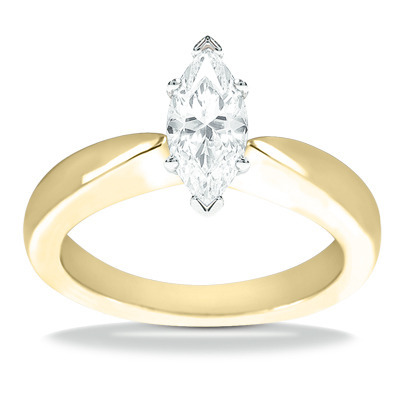 Solitaire Diamond Engagement Ring - view 19 of 22