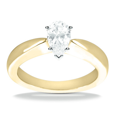 Solitaire Diamond Engagement Ring - view 17