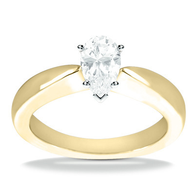 Solitaire Diamond Engagement Ring - view 17 of 22